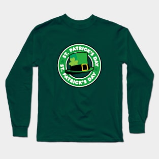 St Patrick's Day Leprechauns Hat Long Sleeve T-Shirt